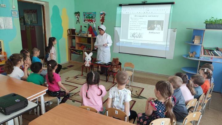 «Каенкай» балалар бакчасында ветеринар һөнәре белән таныштылар