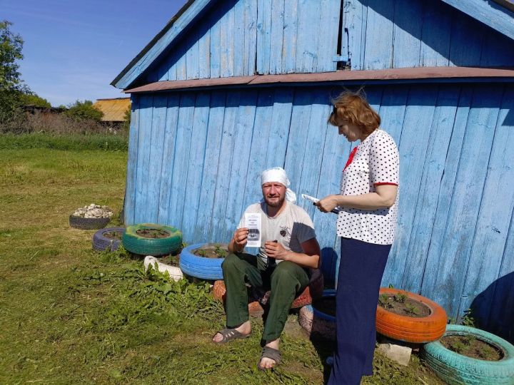В Кильдееве прошла акция против курения в рамках Всемирного дня без табака