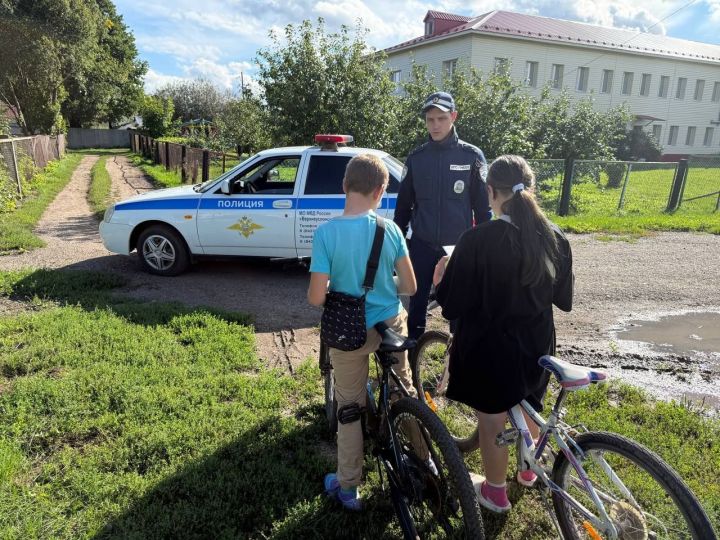 Верхнеуслонский район: Госавтоинспекция проводит уроки безопасности