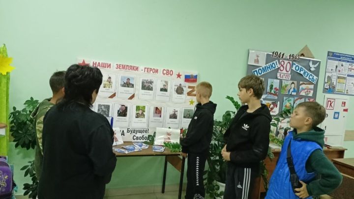 Час патриотизма прошел в Кильдеевском сельском поселении