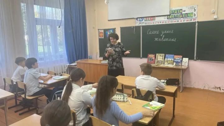Мәктәпләрдә экологик айлык кысаларында дәресләр уза