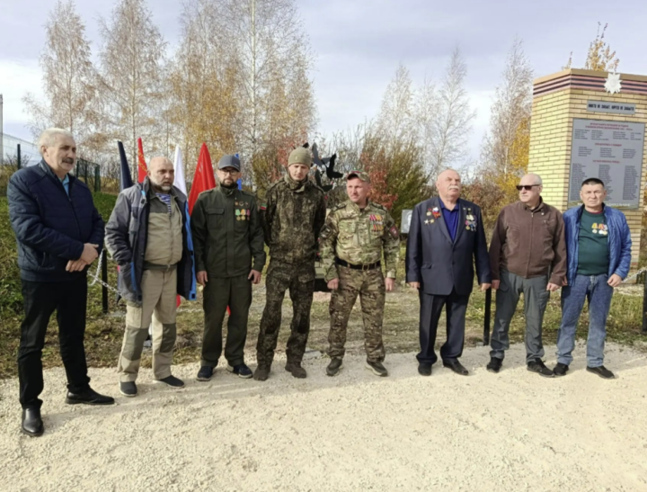 В деревне Матюшино открыли памятник воинам СВО