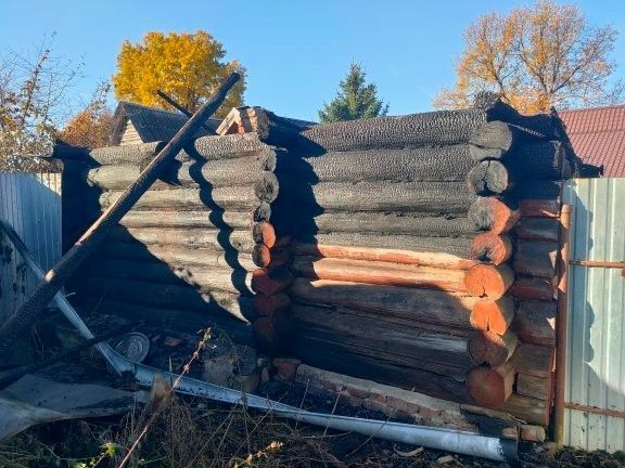 В Верхнеуслонском районе сгорели баня, жилой дом и садовый домик