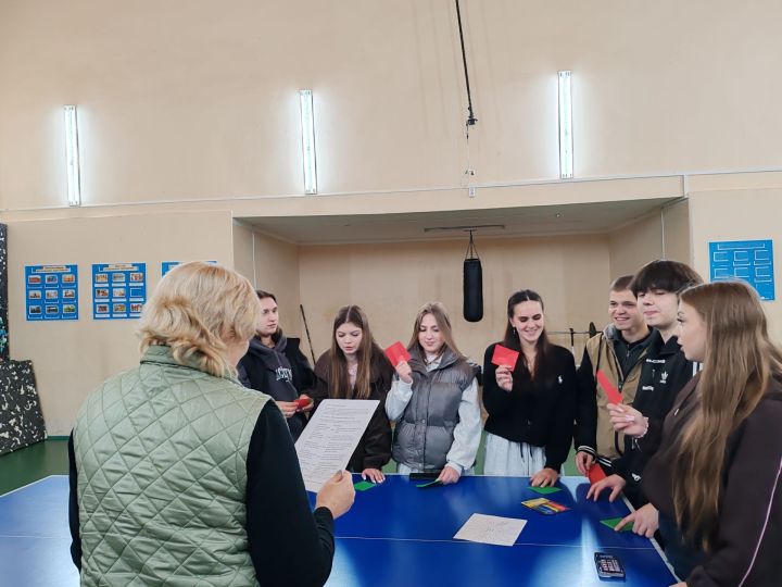 В клубе «Сулица» прошла встреча с подростками ко Всероссийскому дню трезвости