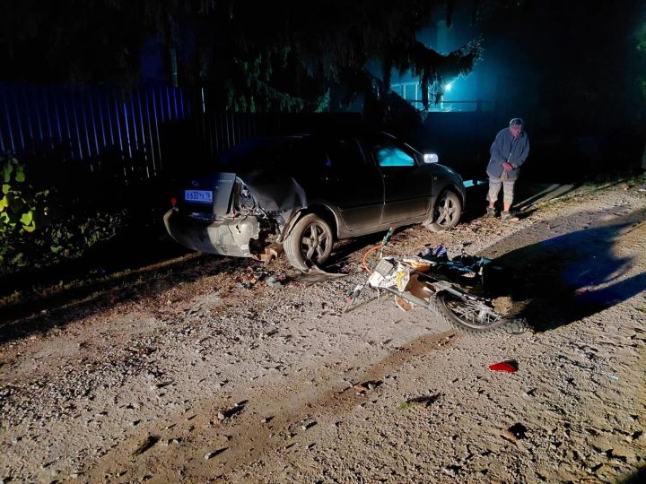 Мотоциклист получил травмы в аварии в Нижнем Услоне