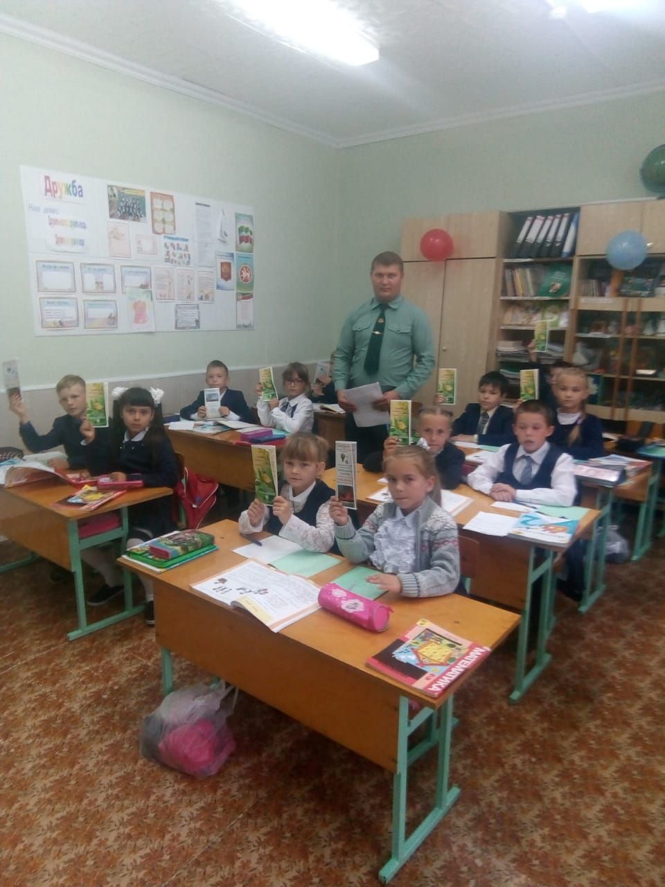 Инспекторы Приволжского лесничества посетили пять школ Верхнеуслонского района
