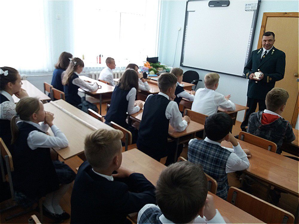 Инспекторы Приволжского лесничества посетили пять школ Верхнеуслонского района