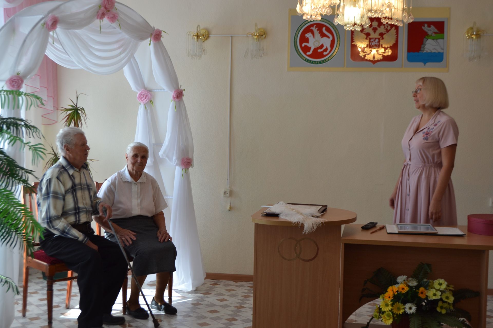 Супруги Романовы из Верхнеуслонского района отметили 60 лет совместной жизни