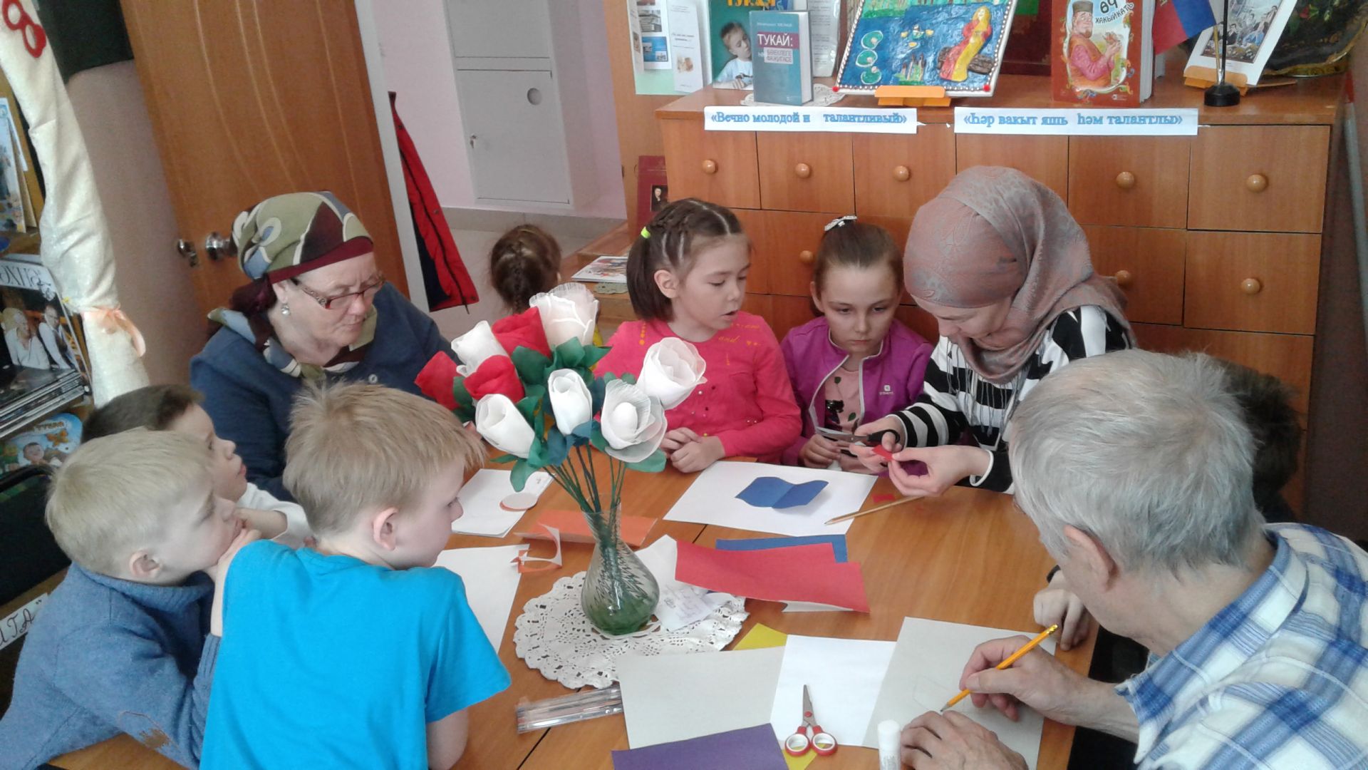 В Матюшине Верхнеуслонского района читают всей семьей