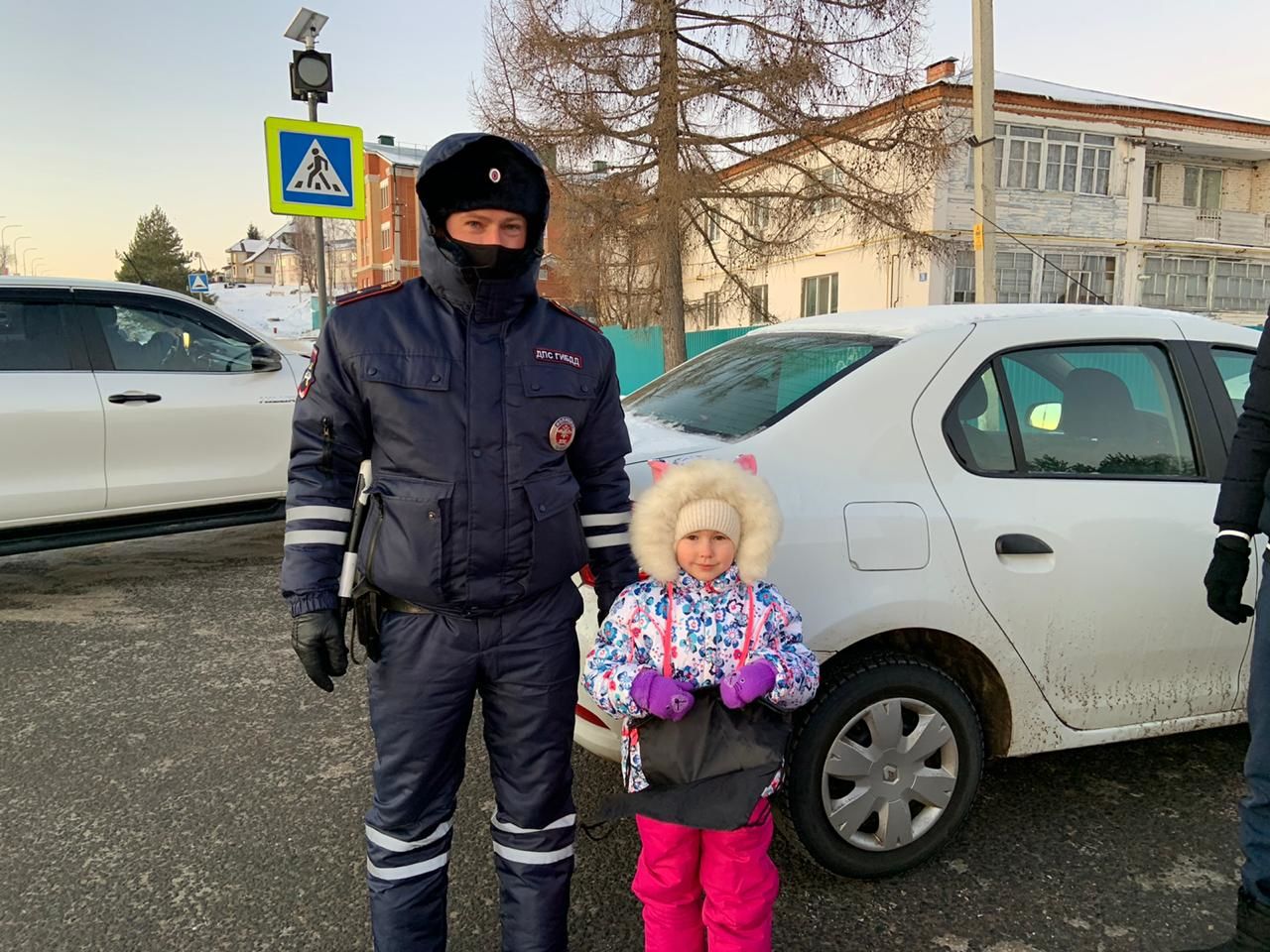 В Верхнеуслонском районе прошла акция ГИБДД "Стань заметней!"