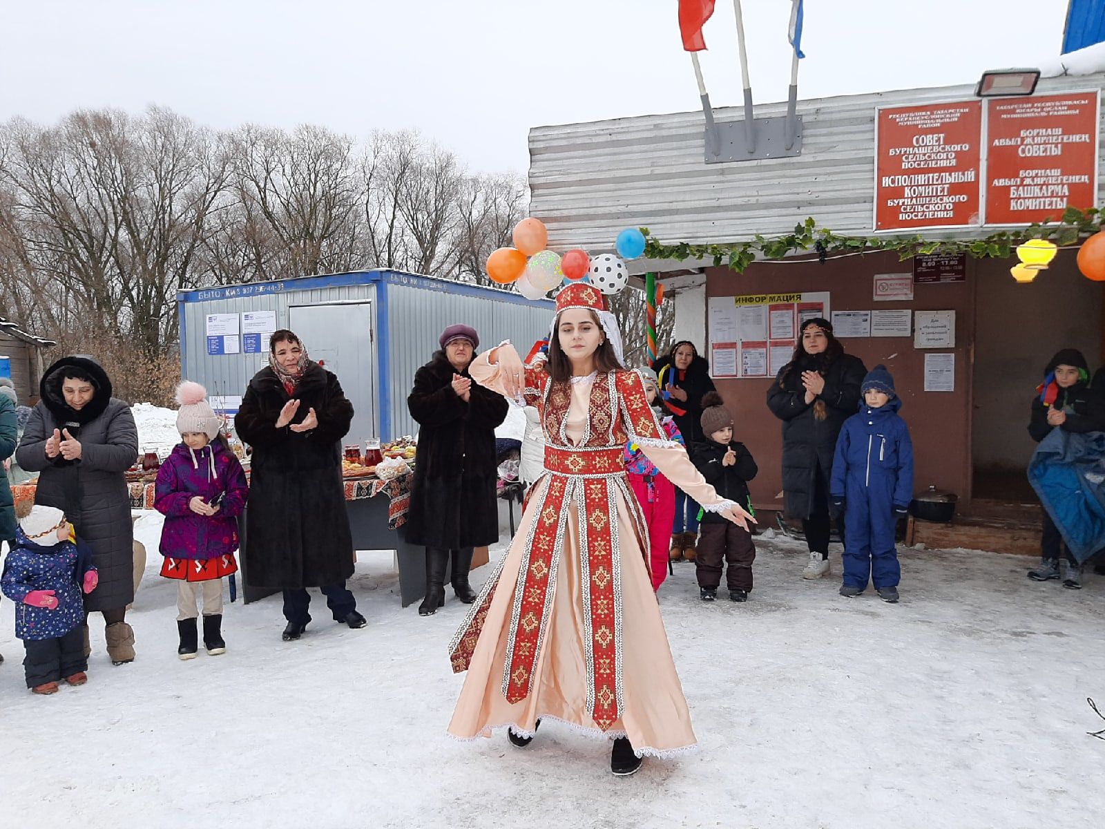 В Татарском Бурнашеве прошел армянский праздник Терендез