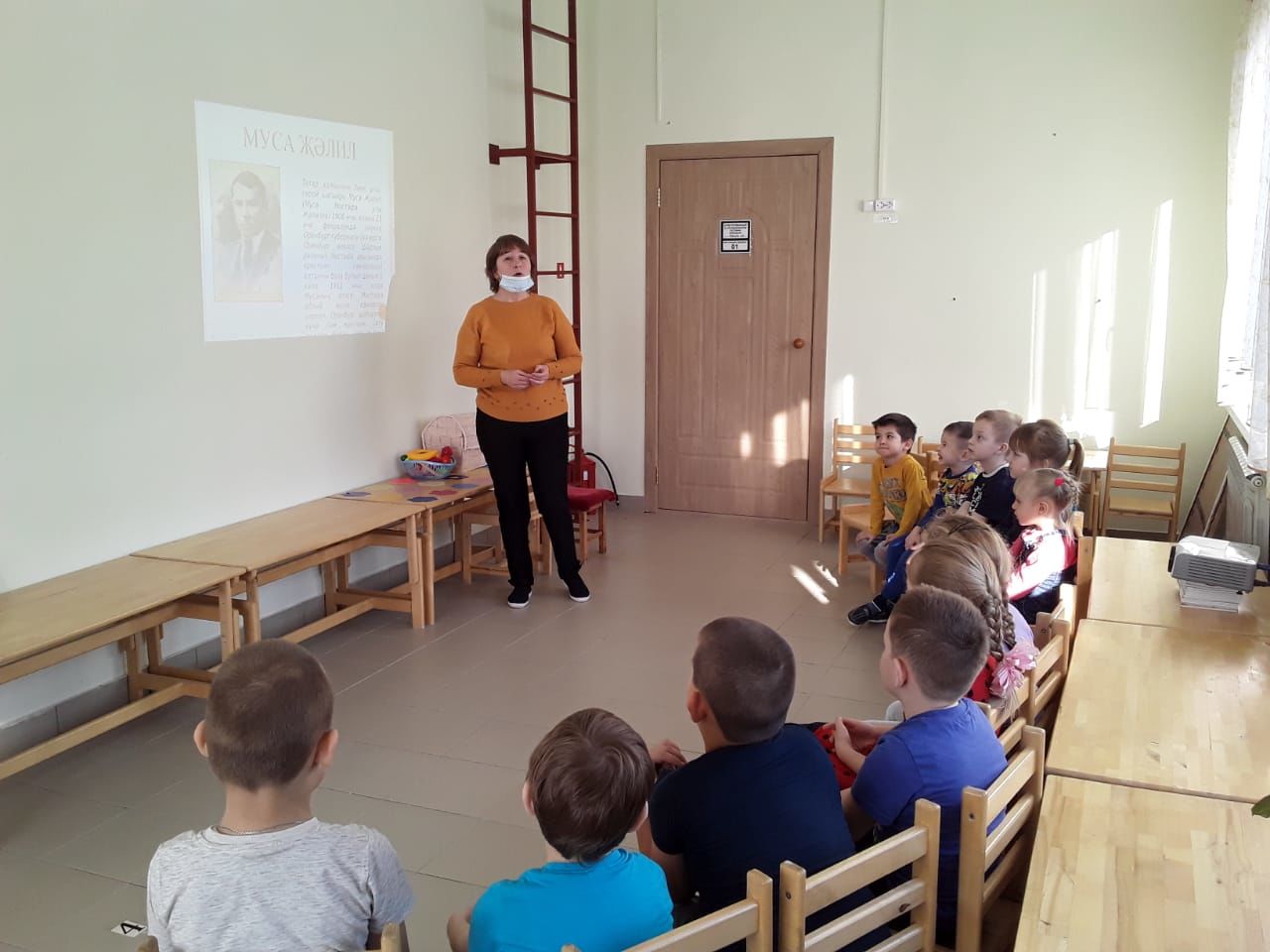 В Кураловском детском саду для воспитанников была организована тематическая беседа