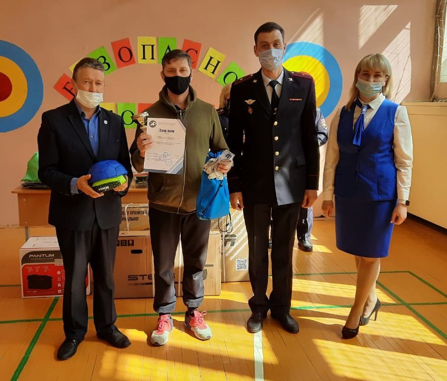 Отряд ЮИД из Набережных Моркваш стал победителем районного этапа конкурса "Безопасное колесо"