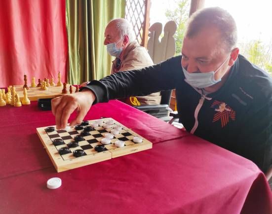 В доме – интернате прошел шахматно-шашечный турнир