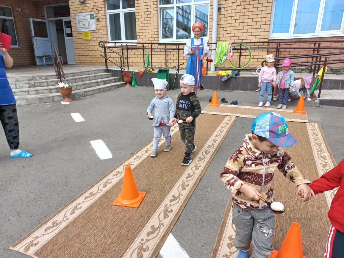 В детском саду «Солнышко» прошел татарский праздник «Сабантуй»