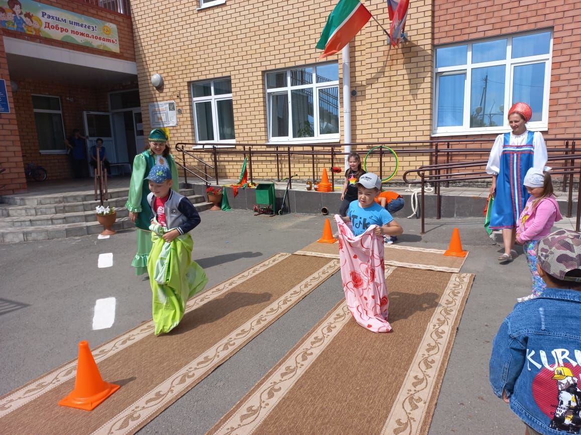 В детском саду «Солнышко» прошел татарский праздник «Сабантуй»
