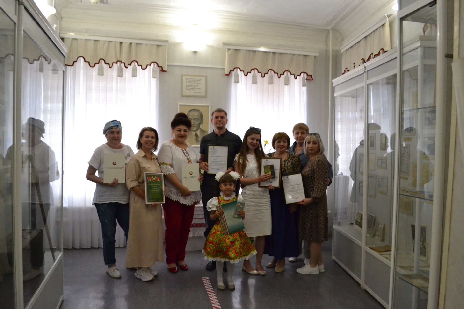 Музей Янки Купалы вручил заслуженные награды своим верным друзьям и помощникам
