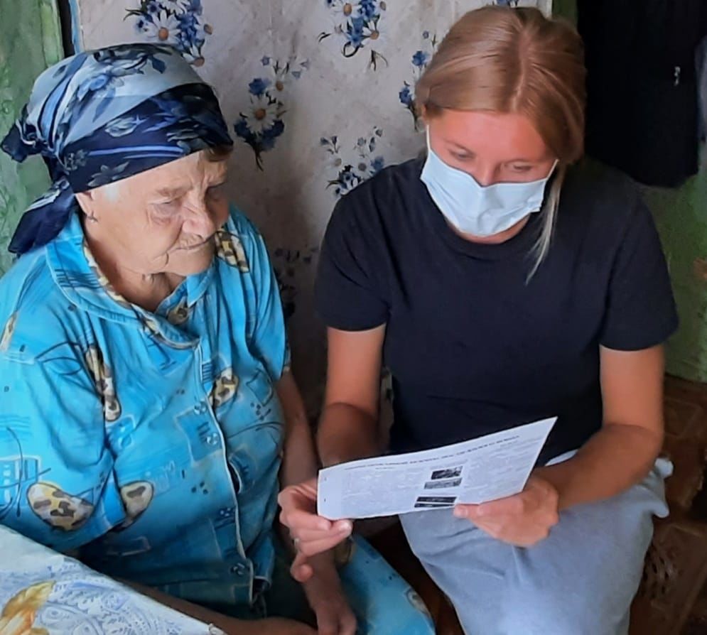 Соцработники Верхнеуслонского района провели с пожилыми людьми инструктаж по технике безопасности