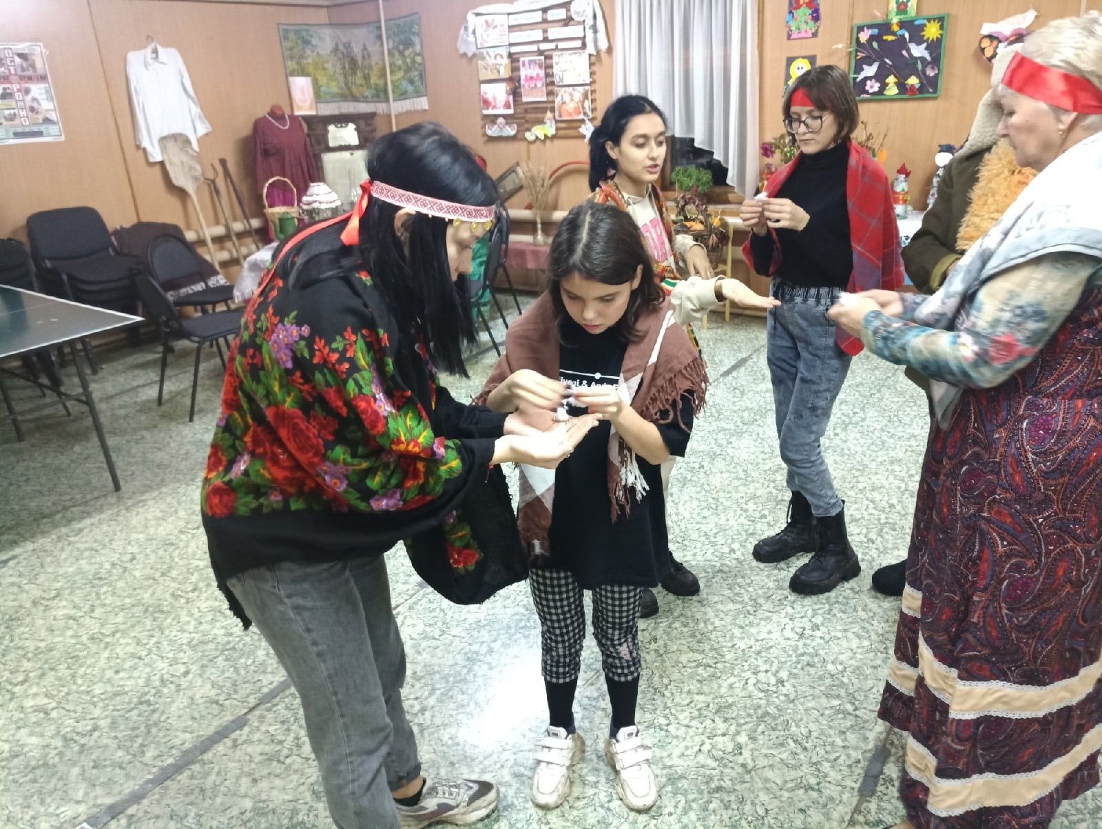 В Ямбулатове провели фольклорную программу «Здравствуй, батюшка Покров»