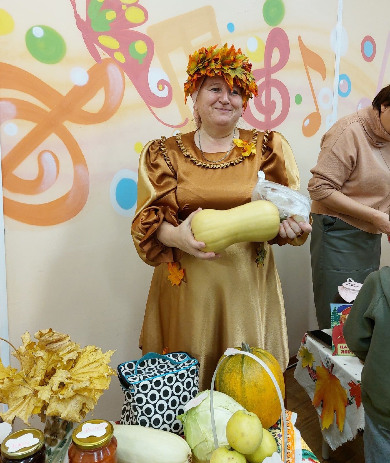 В детском саду «Солнышко» прошла осенняя ярмарка