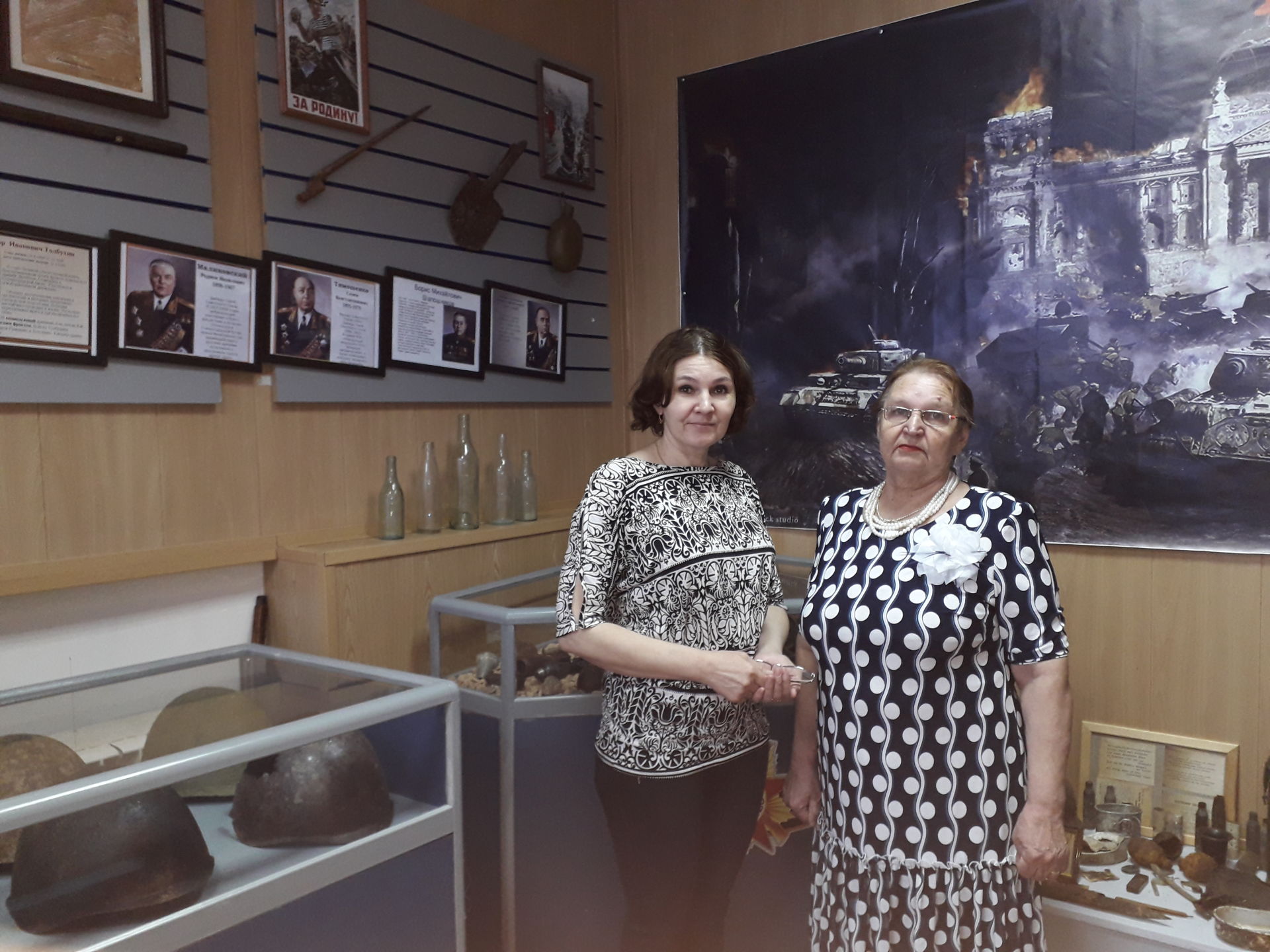Кильдеевские ветераны приняли участие в выставке творческих работ
