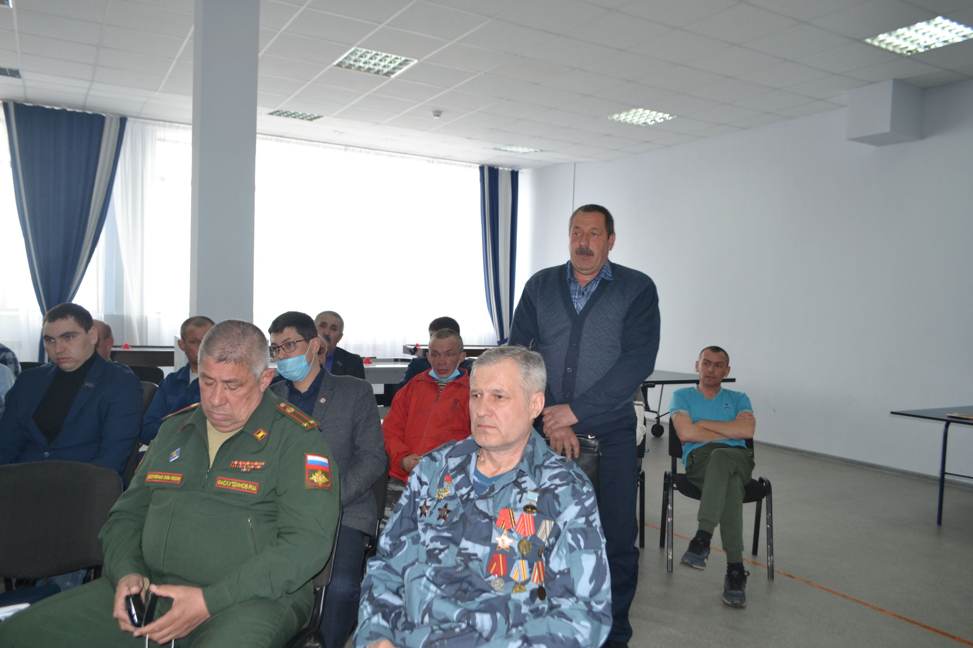 Глава Верхнеуслонского района встретился с ветеранами боевых действий