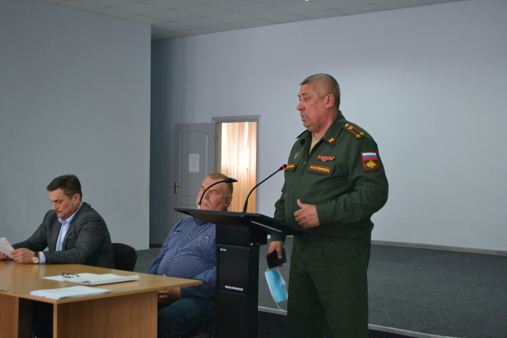 Глава Верхнеуслонского района встретился с ветеранами боевых действий