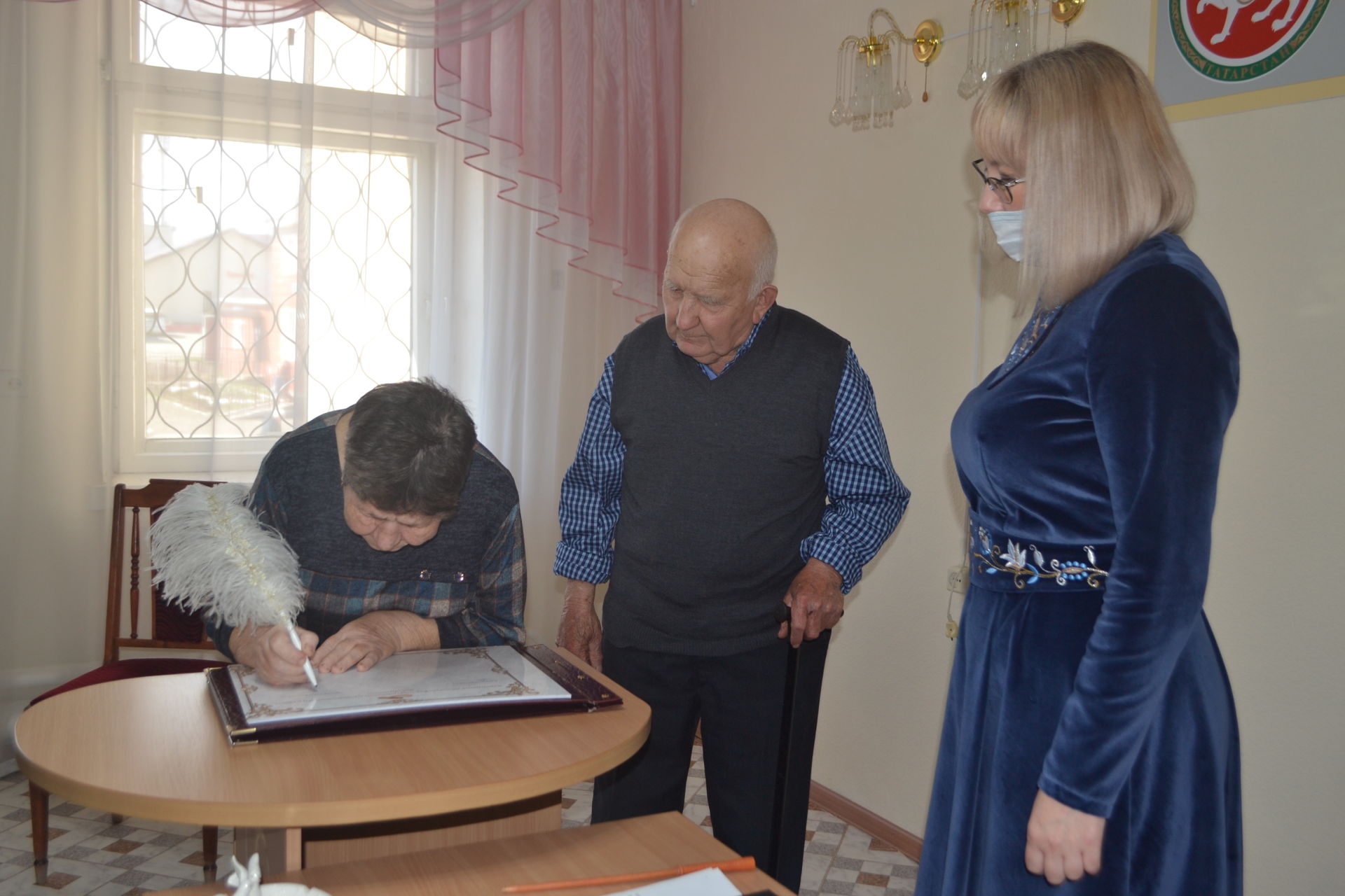 Супруги Хабибуллины из Уланова отметили 55 лет совместной жизни