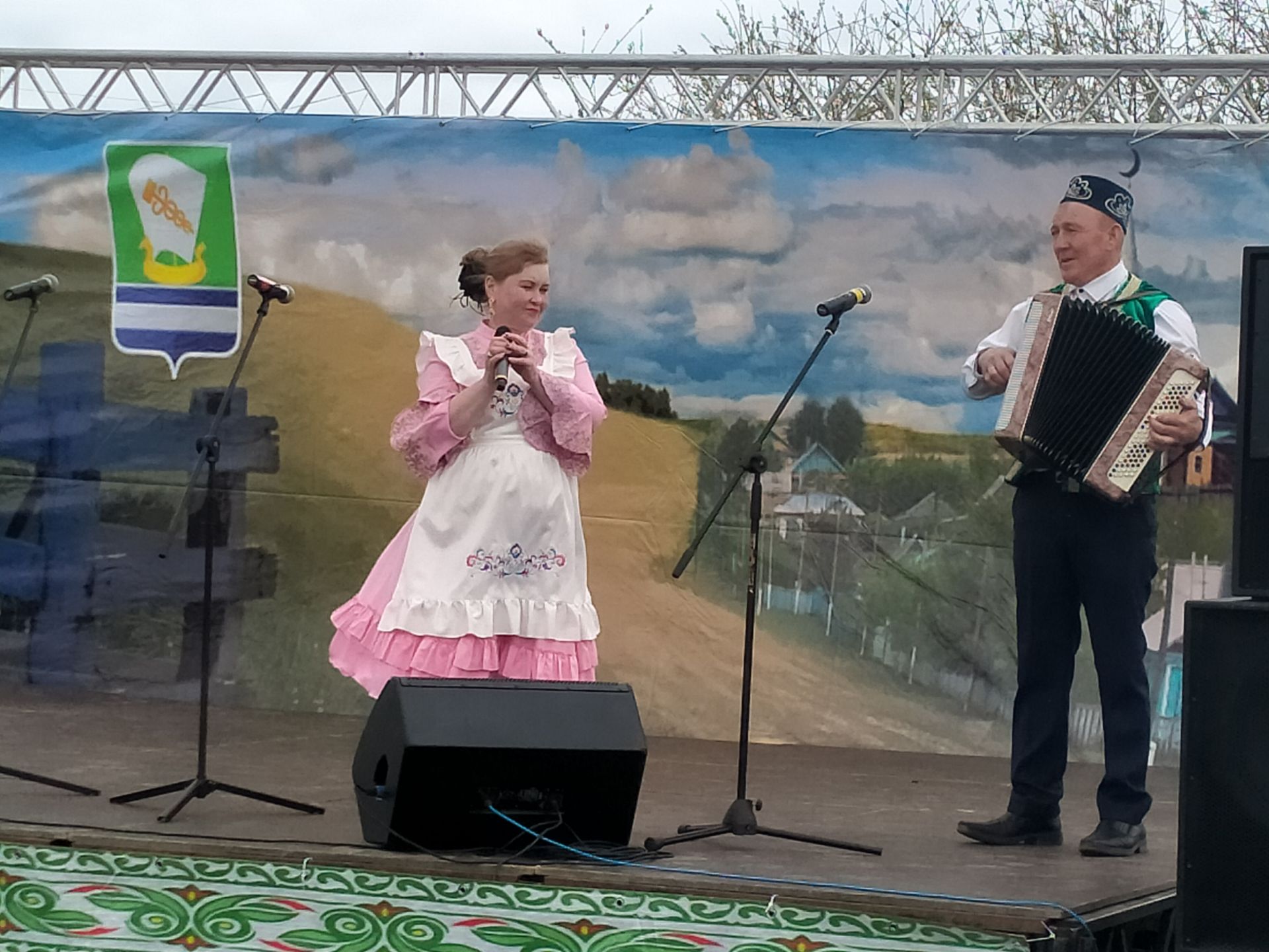 Вокальный дуэт «САФ» принял участие в фестивале «Кушкапка уеннары»