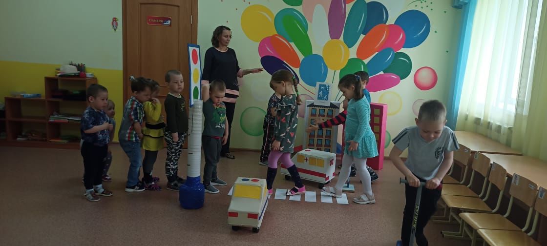 В Шеланговском детском саду прошел урок «Безопасная дорога»