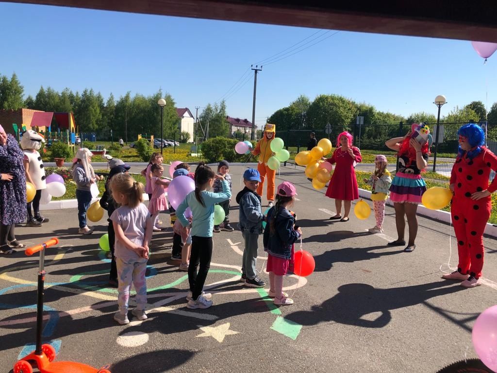 В детском саду «Солнышко» прошел праздник, посвященный Дню защиты детей