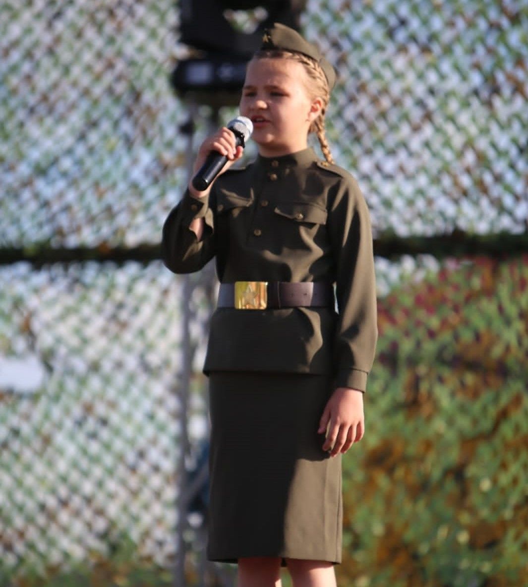 Алена Афонина из Майдан приняла участие в конкурсе военно-патриотической песни «Голос Победы - Җиңү авазы».