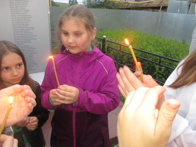 В 81-ую годовщину начала войны кильдеевцы зажгли свечу памяти
