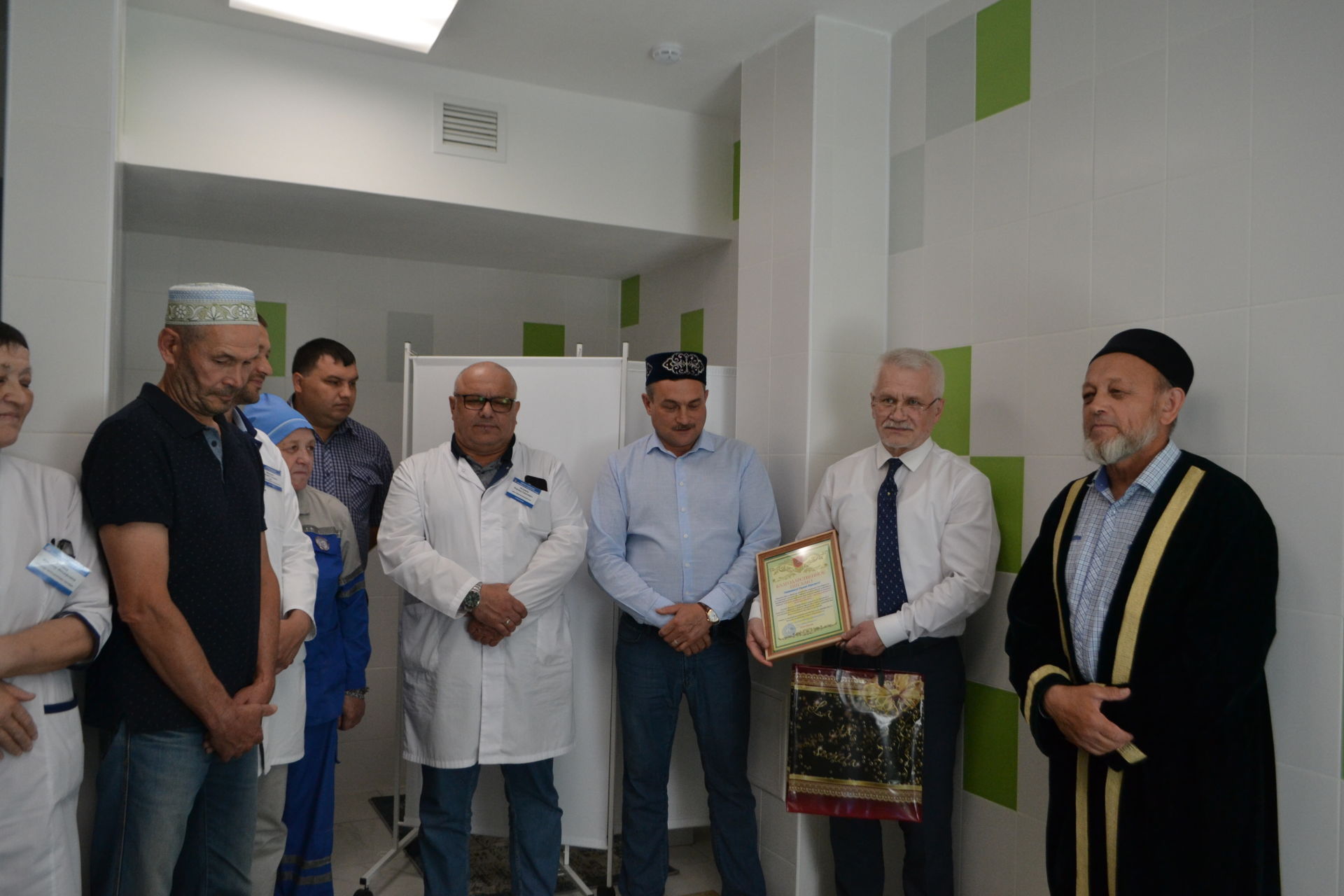 В Верхнеуслонской больнице состоялось открытие молельной комнаты для мусульман