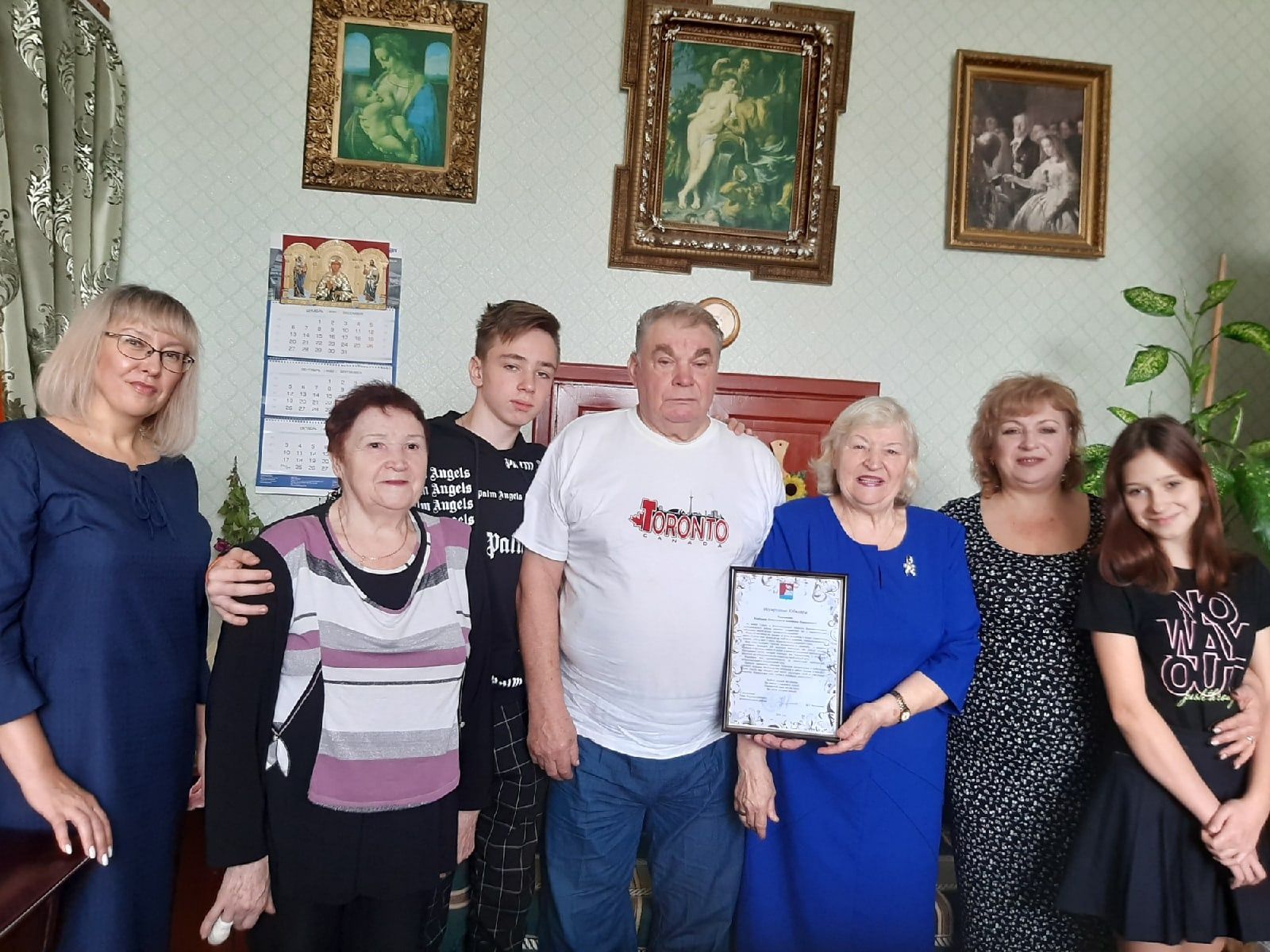 55 лет совместной жизни отметили Владимир и Алевтина Севастьяновы из Верхнего Услона