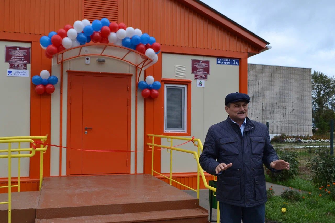 Долгожданный фельдшерско-акушерский пункт в поселке Октябрьский открылся