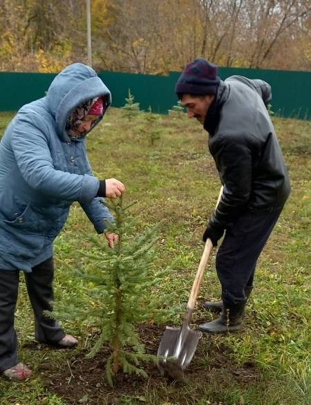 В Вахитове поддержали акцию «Единый день посадки леса»