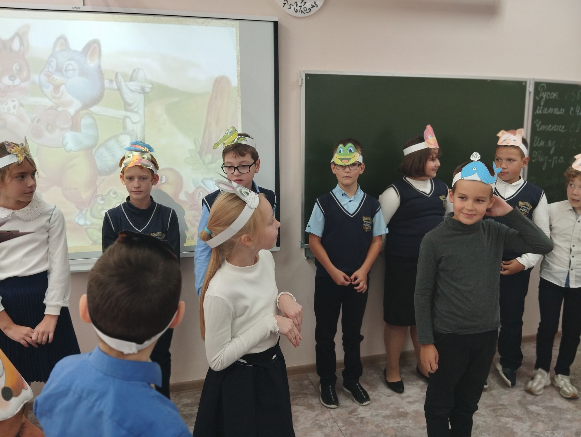 Юных гимназистов погрузили в сказочный мир сказок Чуковского