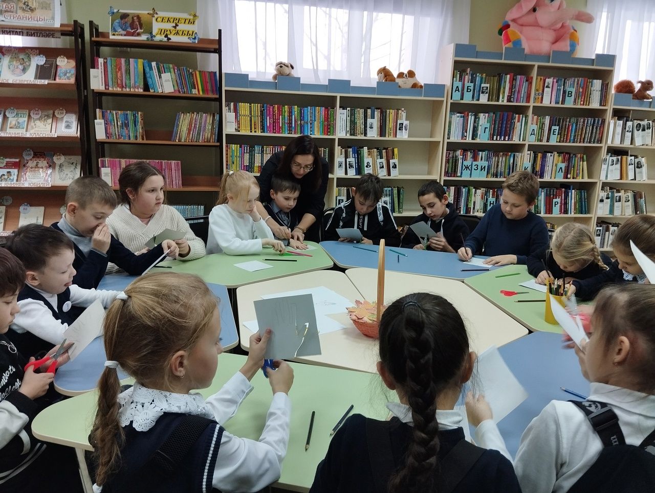 В Детской библиотеке к Дню матери прошли литературные посиделки