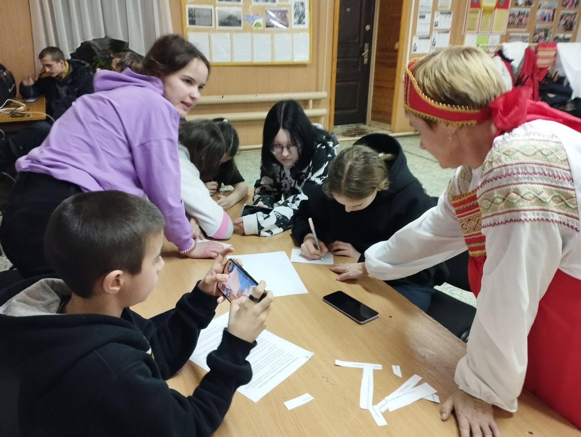 В Ямбулатове провели интеллектуальную игру о родных языках