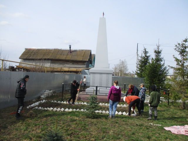 В Кильдееве прошла общероссийская акция «Весенняя неделя добра»