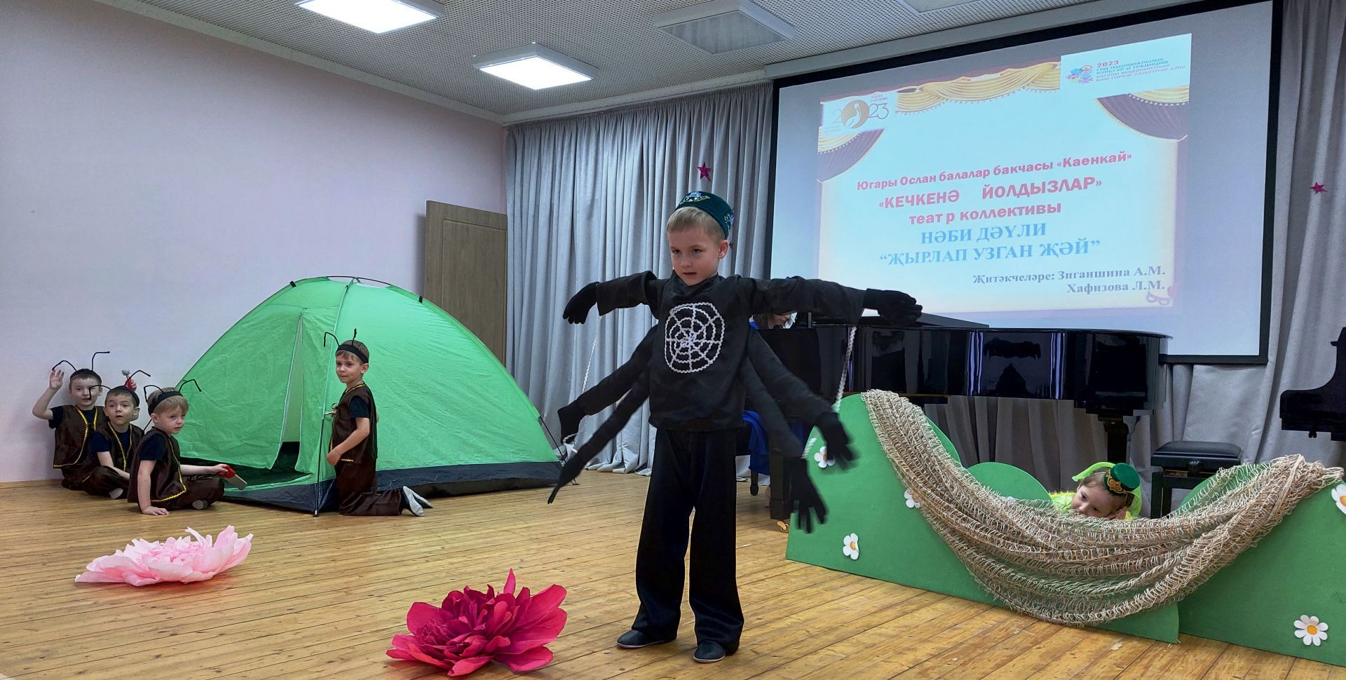 В Верхнем Услоне прошел Фестиваль детских театральных коллективов на татарском языке «Сәхнә көзгесе»