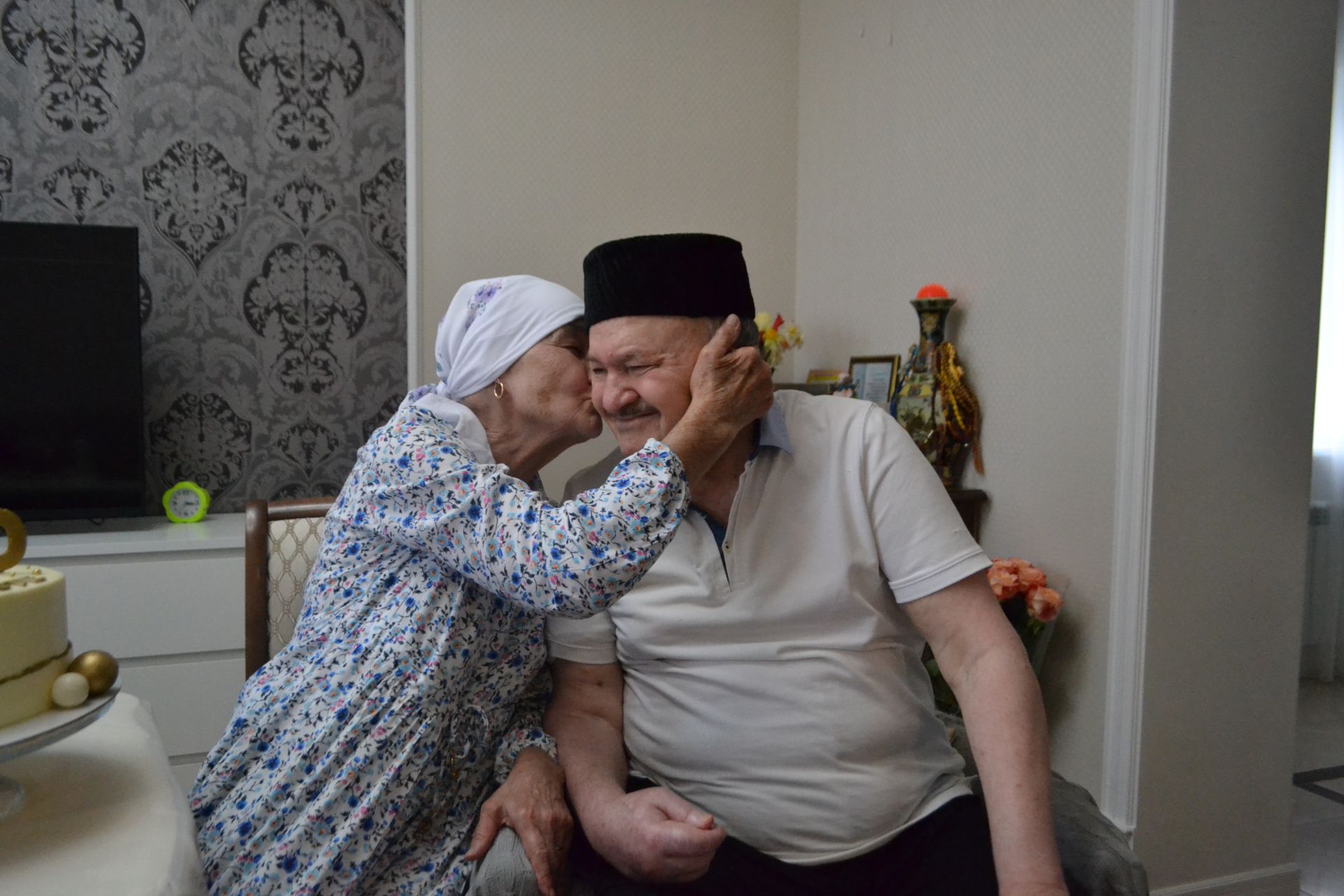 50 лет совместной жизни отметили супруги Ахметшины из Верхнего Услона