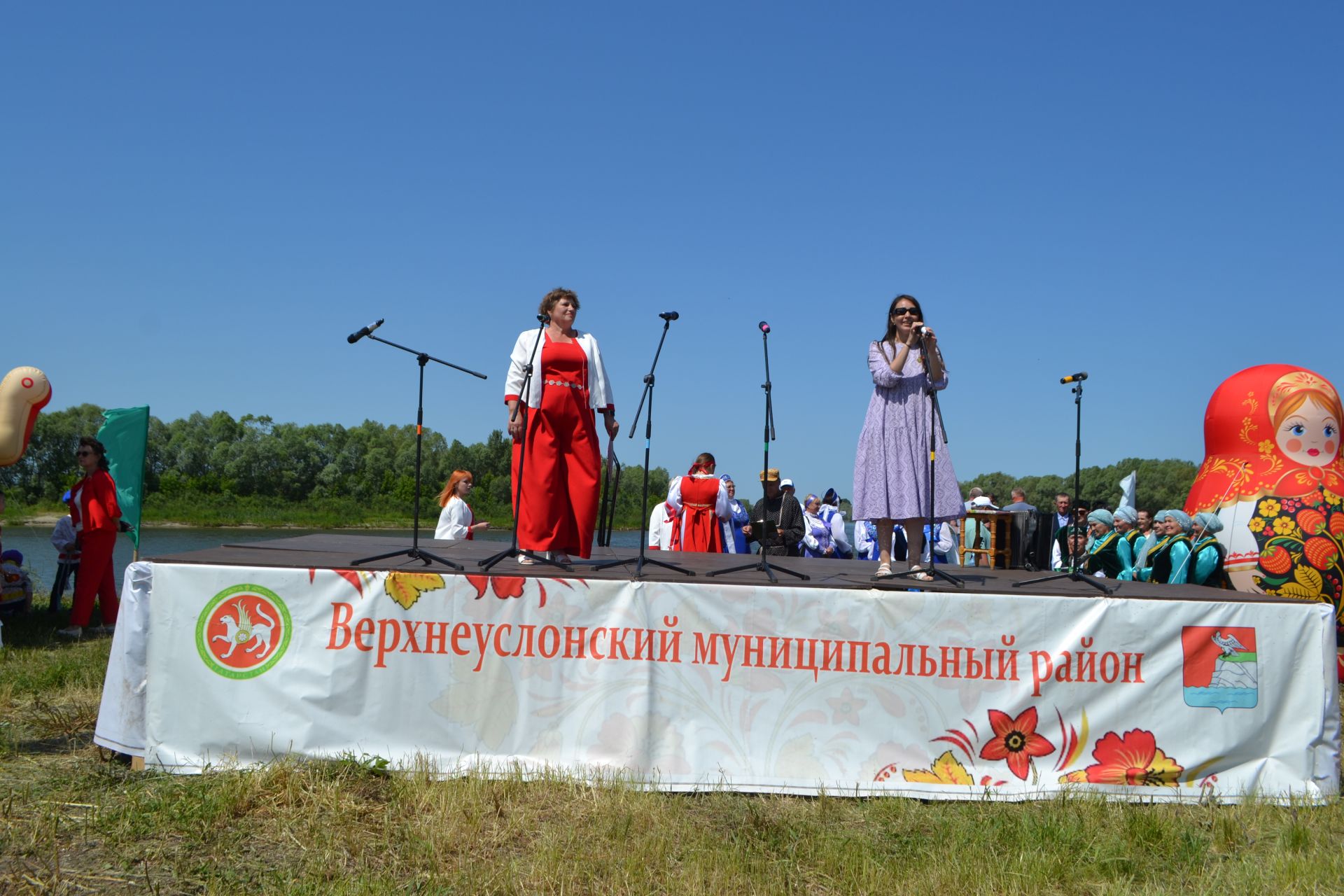 В Верхнеуслонском районе прошёл III фестиваль гармонистов и любителей народной песни