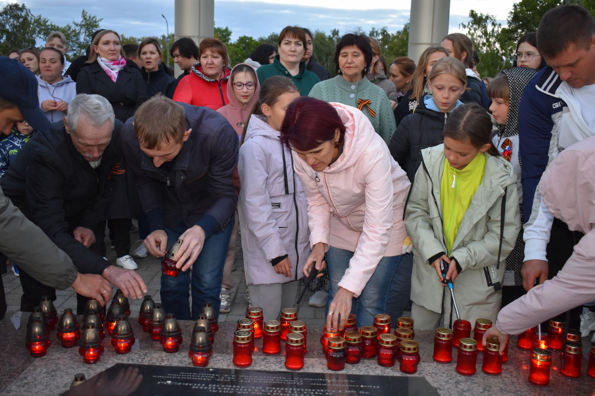 Верхнеуслонцы приняли участие в акции «Свеча памяти»