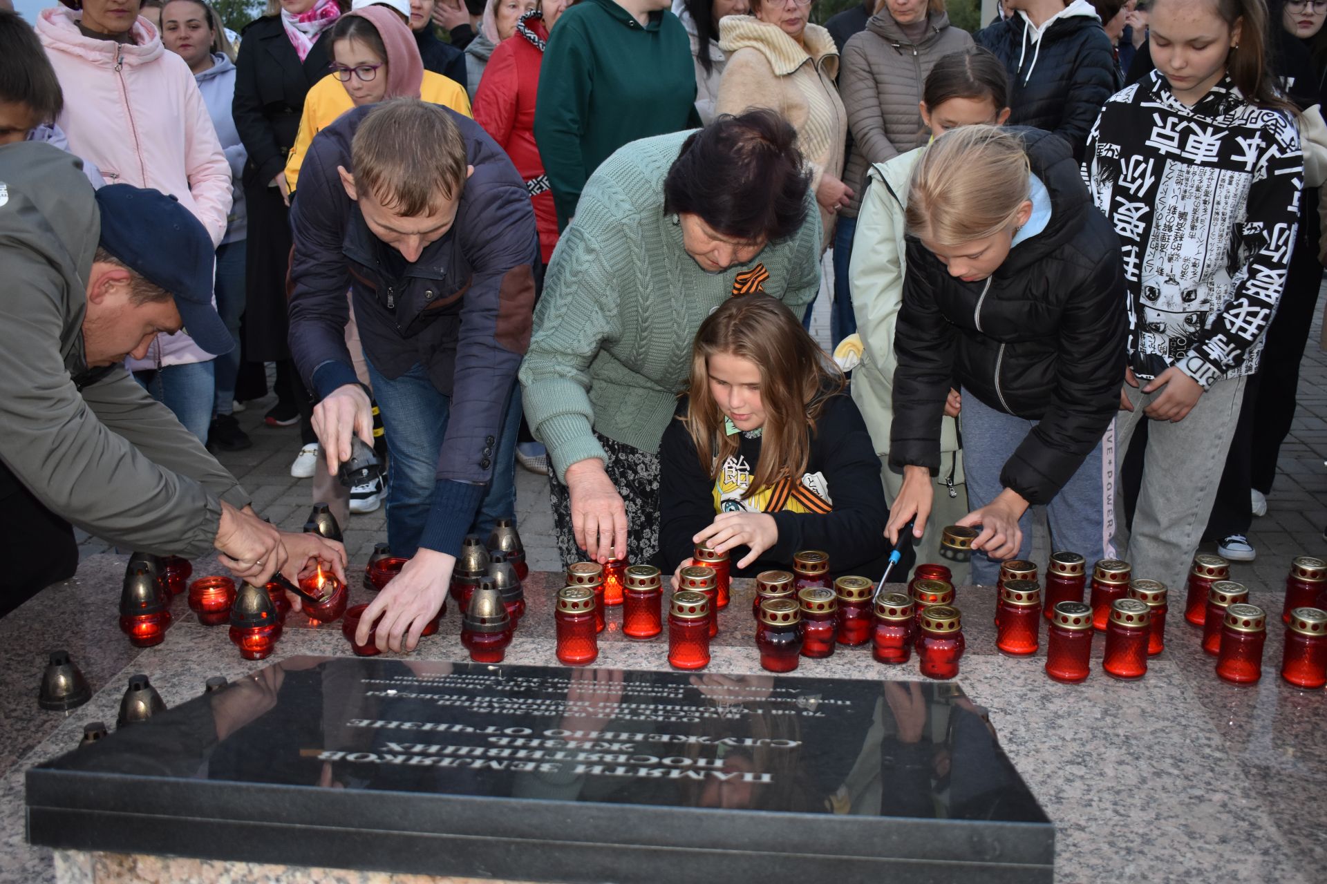 Верхнеуслонцы приняли участие в акции «Свеча памяти»