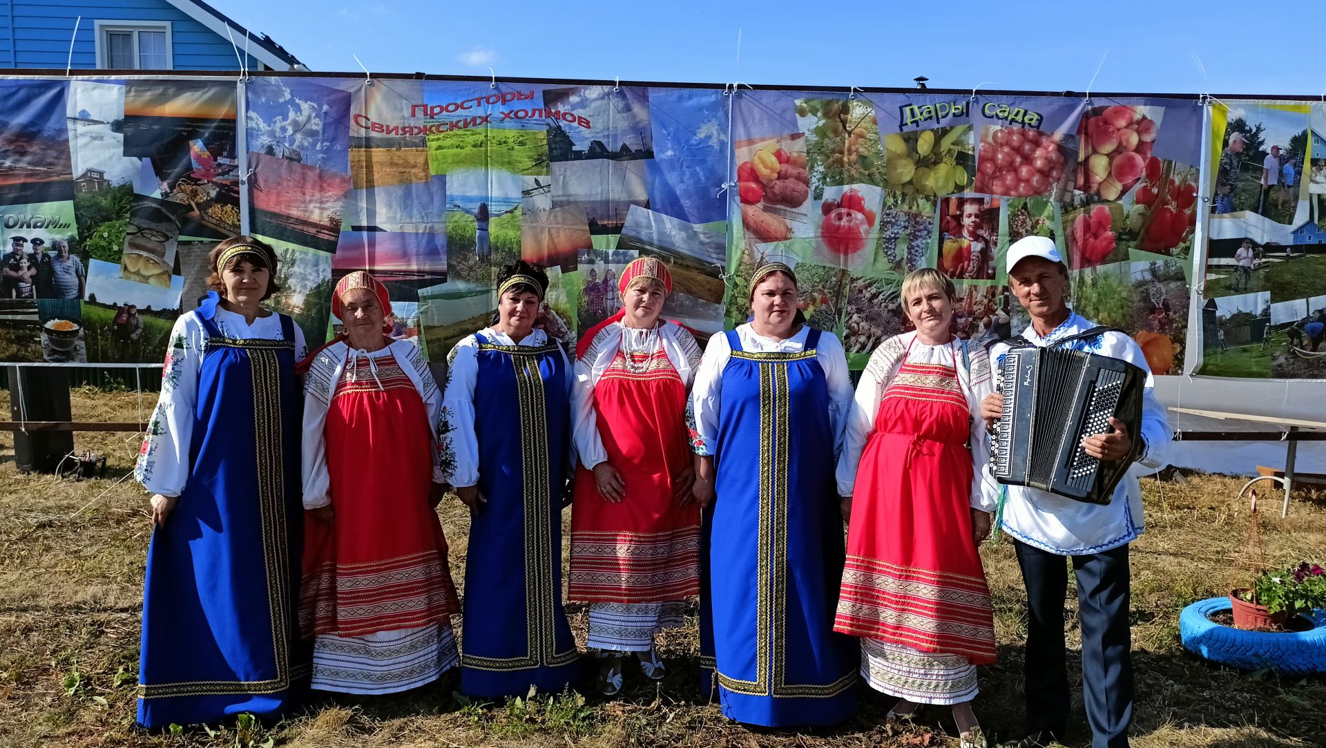 Кильдеевские культработники выступили на Дне садовода