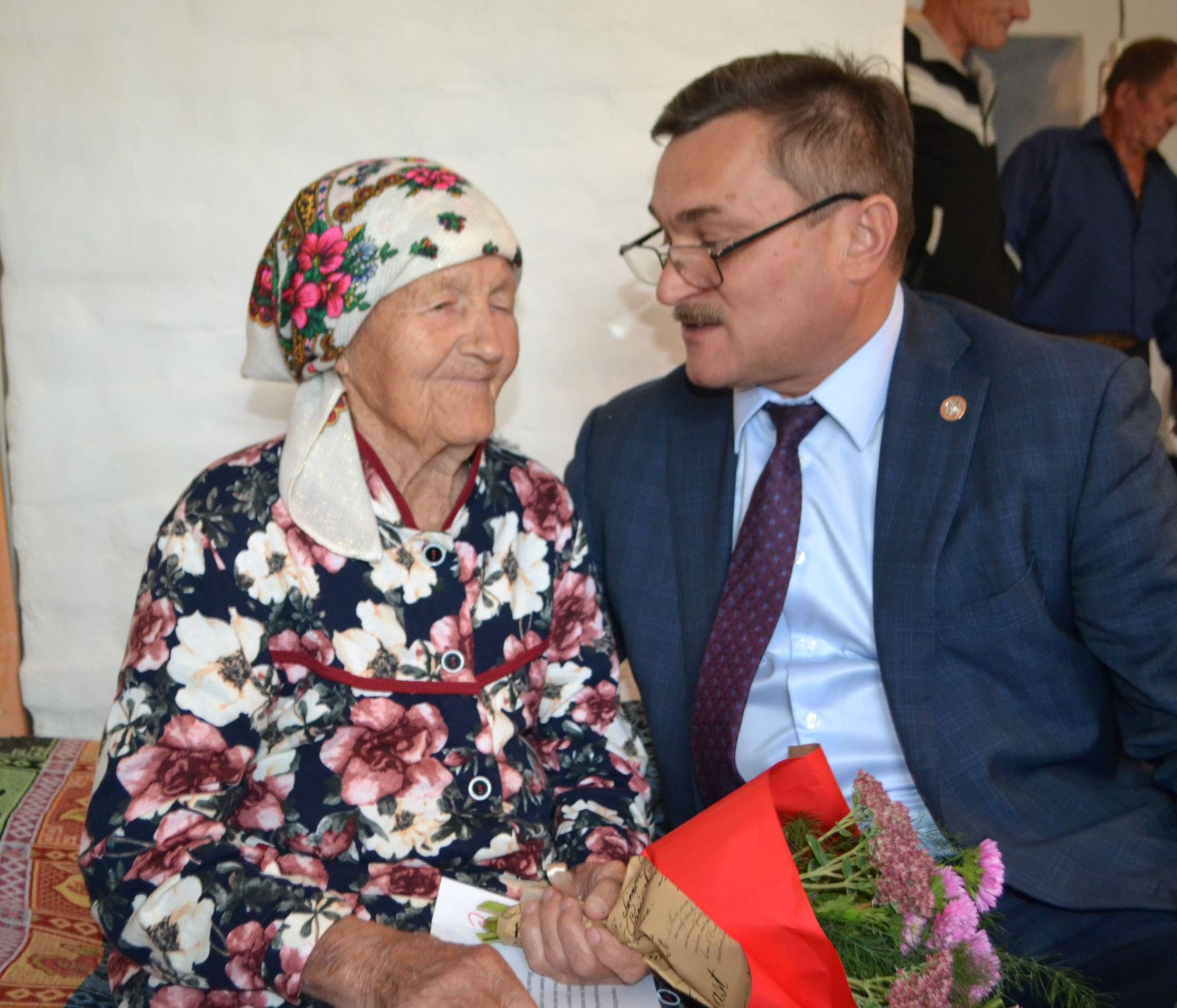 Старейшая жительница Юматова отметила красивый юбилей