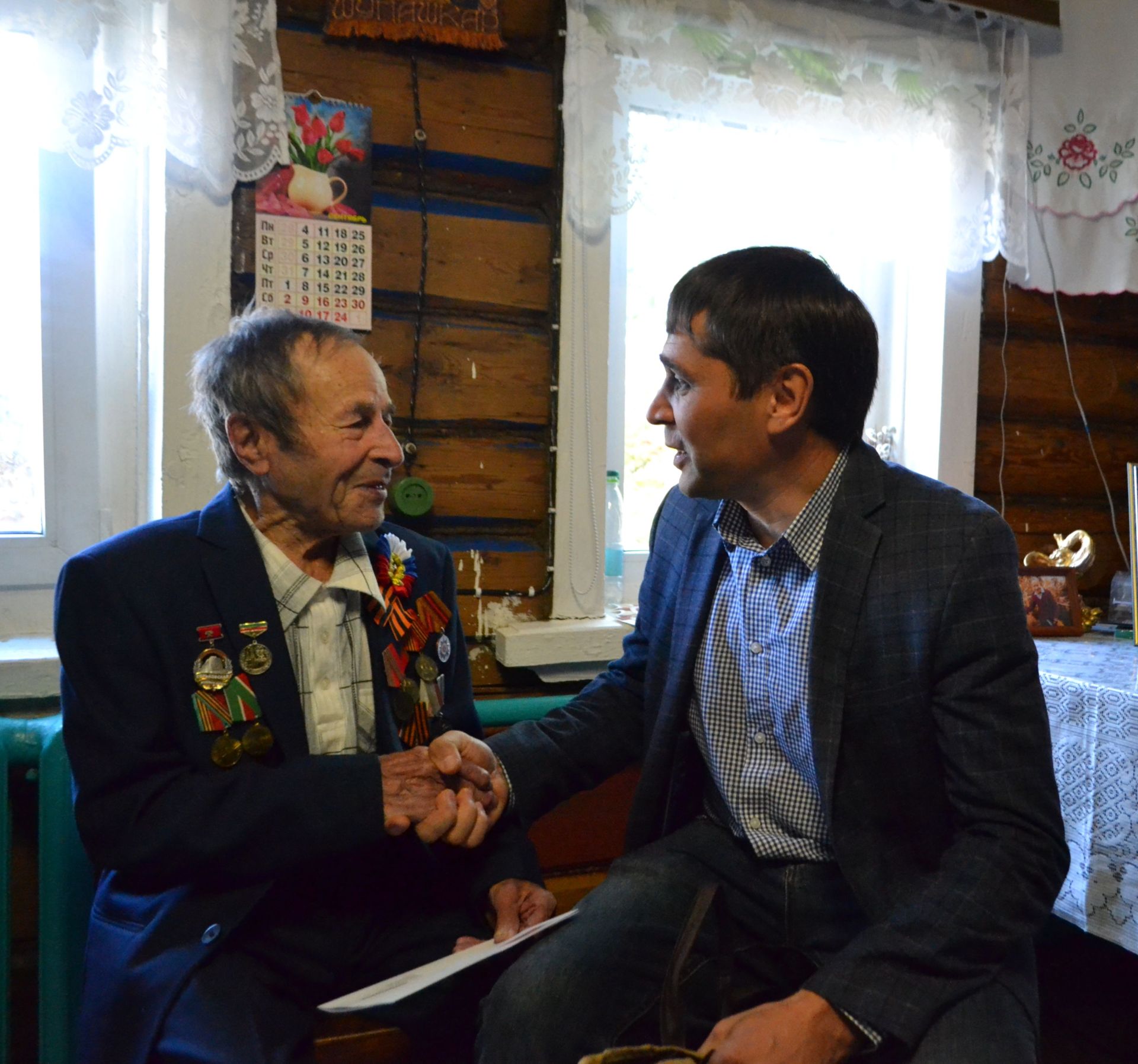 95-летний юбилей отметил Василий Якимов из Набережных Моркваш