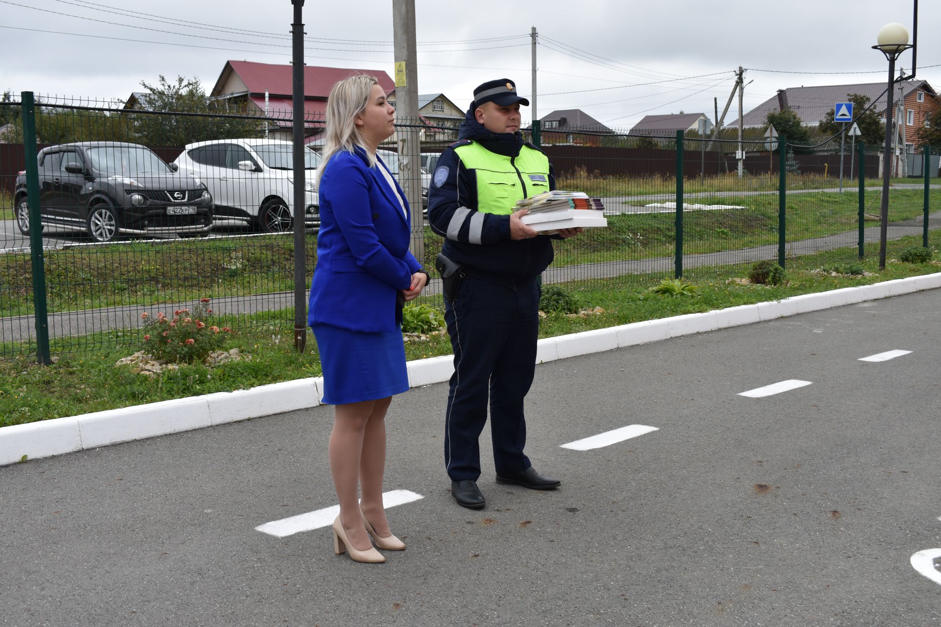 В Верхнем Услоне дошколята напомнили взрослым о соблюдении ПДД